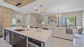 Interior - Luxury 3BR Townhouse w/Elevator & Rooftop | Walk to Downtown (Sarasota)