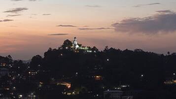 Byudsigt fra overnatningsstedet