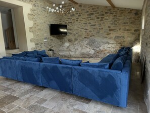Living area - Domaine de Goubert, Grande Grange (Miers)