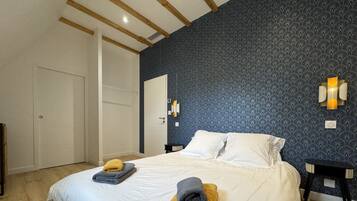 5 soveværelser, strygejern/strygebræt, sengetøj