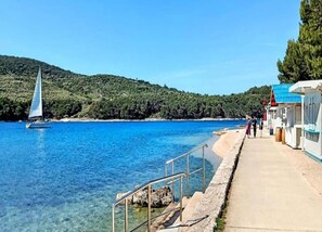 View from property - Enchanting Summer Apartment With Sea View (Cres)