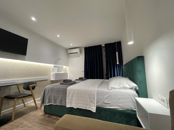 1 slaapkamer, een kluis op de kamer, wifi, beddengoed