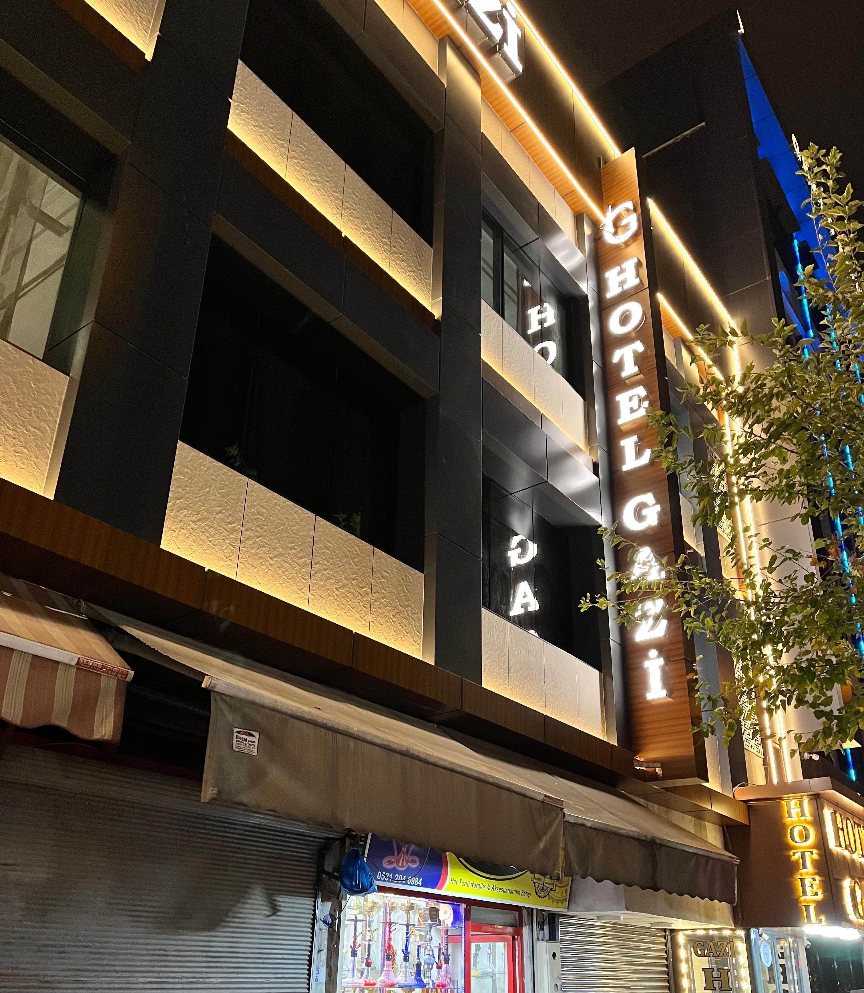 Façade de l’hébergement