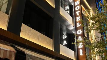 Façade de l’hébergement