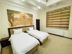 豪華雙人或雙床房, 1 間臥室, 庭園景觀 | 膠囊房