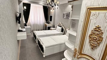 Phòng đôi hoặc 2 giường đơn Deluxe, quang cảnh sân vườn | Phòng cách âm