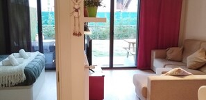 1 bedroom, iron/ironing board, travel crib, free WiFi