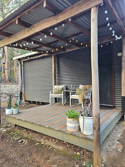 Charming secluded 2-bedroom cabin in brilliant Yeagarup with AC, WiFi