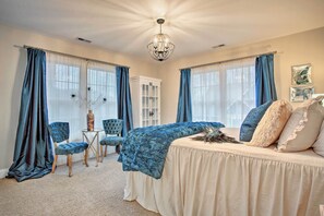 5 chambres, fer et planche à repasser, Wi-Fi, draps fournis
