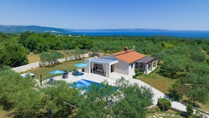 Villa | View from property - Luxe Villa With Jacuzzi and Pool (Marcana)