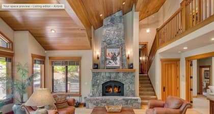 Spacious Palisades Tahoe home in A+ spot w AC-palisades ski/golf and lakes