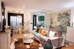 Living room - Villa in Sanxenxo With Pool & Sea Views (Sanxenxo)