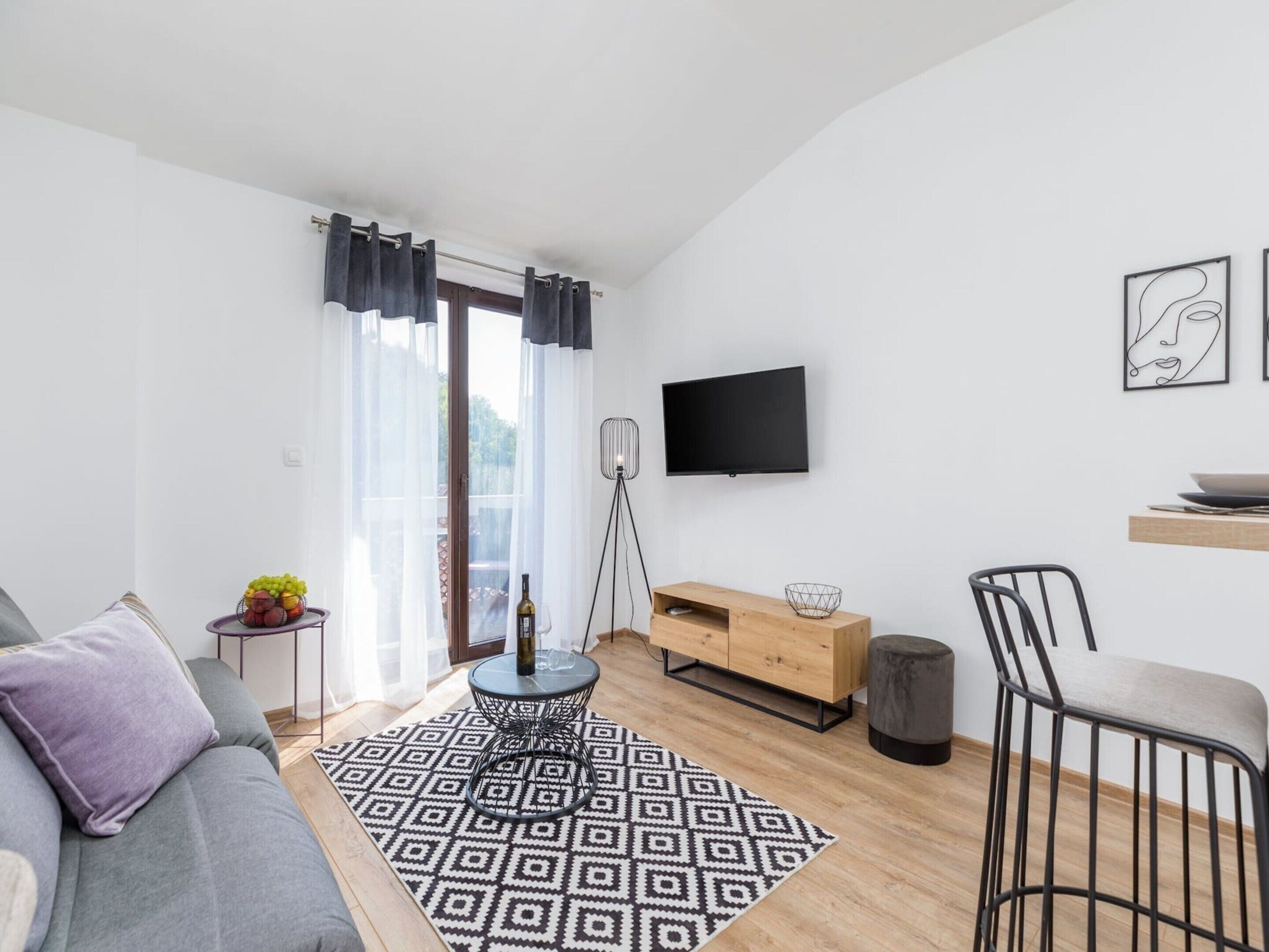 Căn hộ | Phòng khách | Lò sưởi 