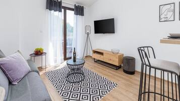 Căn hộ | Phòng khách | Lò sưởi