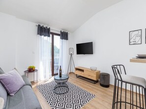 Apartment | Wohnzimmer | Kamin