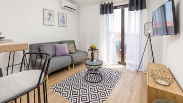 Apartment | Wohnzimmer | Kamin