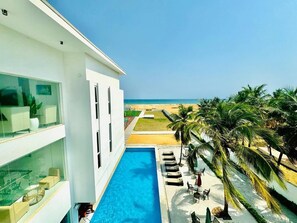 Façade de l’hébergement