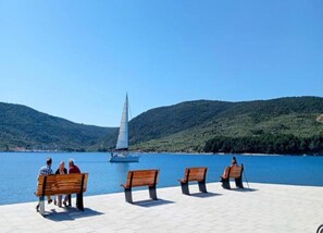 Apartment | View from property - Pet-friendly Apartment in the Heart of Cres (Cres)