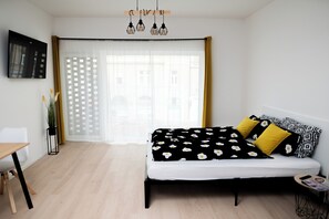 1 soverom, safe på rommet, wi-fi og sengetøy