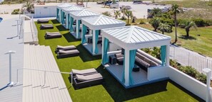 Terrace/patio - Condo in lovely Orange Beach! Everything you need, with beautiful ocean views! (Orange Beach)