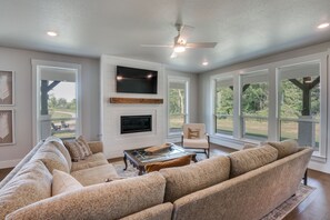 Televisor intel·ligent i llar de foc