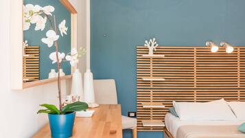 1 camera, Wi-Fi gratuito, lenzuola