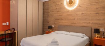 Ferienhaus 'Rosso' mit Bergblick, Wi-Fi und Klimaanlage