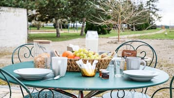 Udendørs spisemuligheder