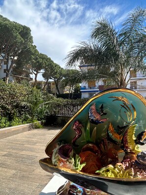 Property grounds - Apartment 'Stella Marina' with Sea View, Wi-Fi and Air Conditioning (Sanremo)