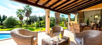 Maison de campagne "Pura Vida" avec vue sur la mer, Wi-Fi et climatisation