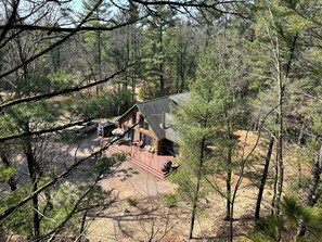 Exterior - House in the woods perfect vacation rental for those to escape (Adams)