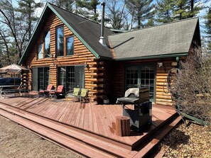 Terrace/patio - House in the woods perfect vacation rental for those to escape (Adams)