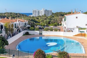 Pool - Apartment Cala En Blanes Park with Sea View, Wi-Fi and Air Conditioning (Ciutadella de Menorca)