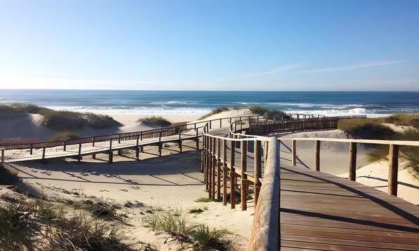 Beach nearby
