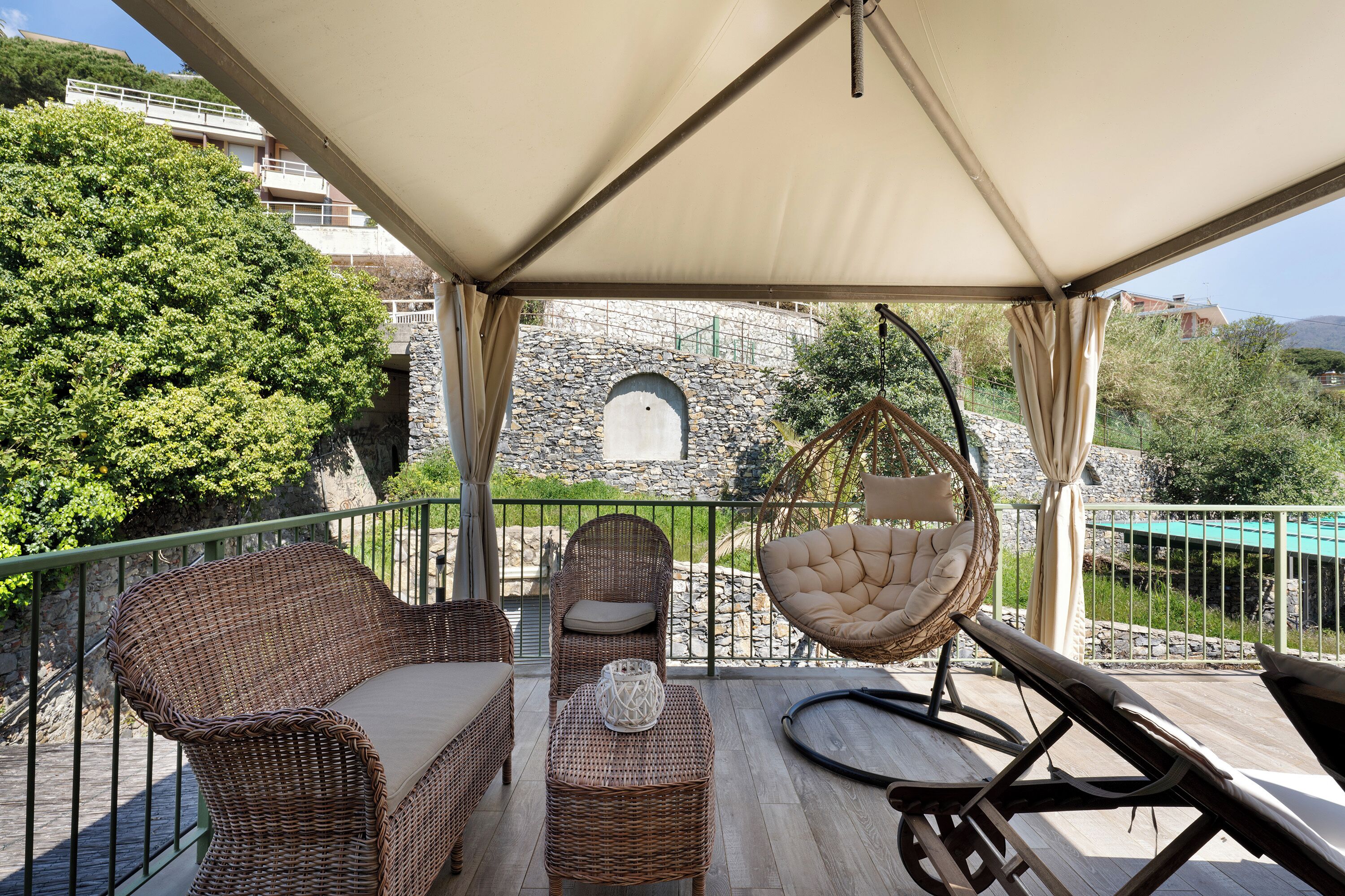 Enceinte de l’hébergement