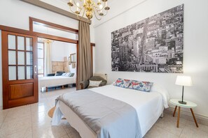 3 bedrooms, iron/ironing board, free WiFi, bed sheets