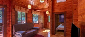 Villa de vacances 'Tanqueta' avec vue sur la montagne, Wi-Fi et climatisation