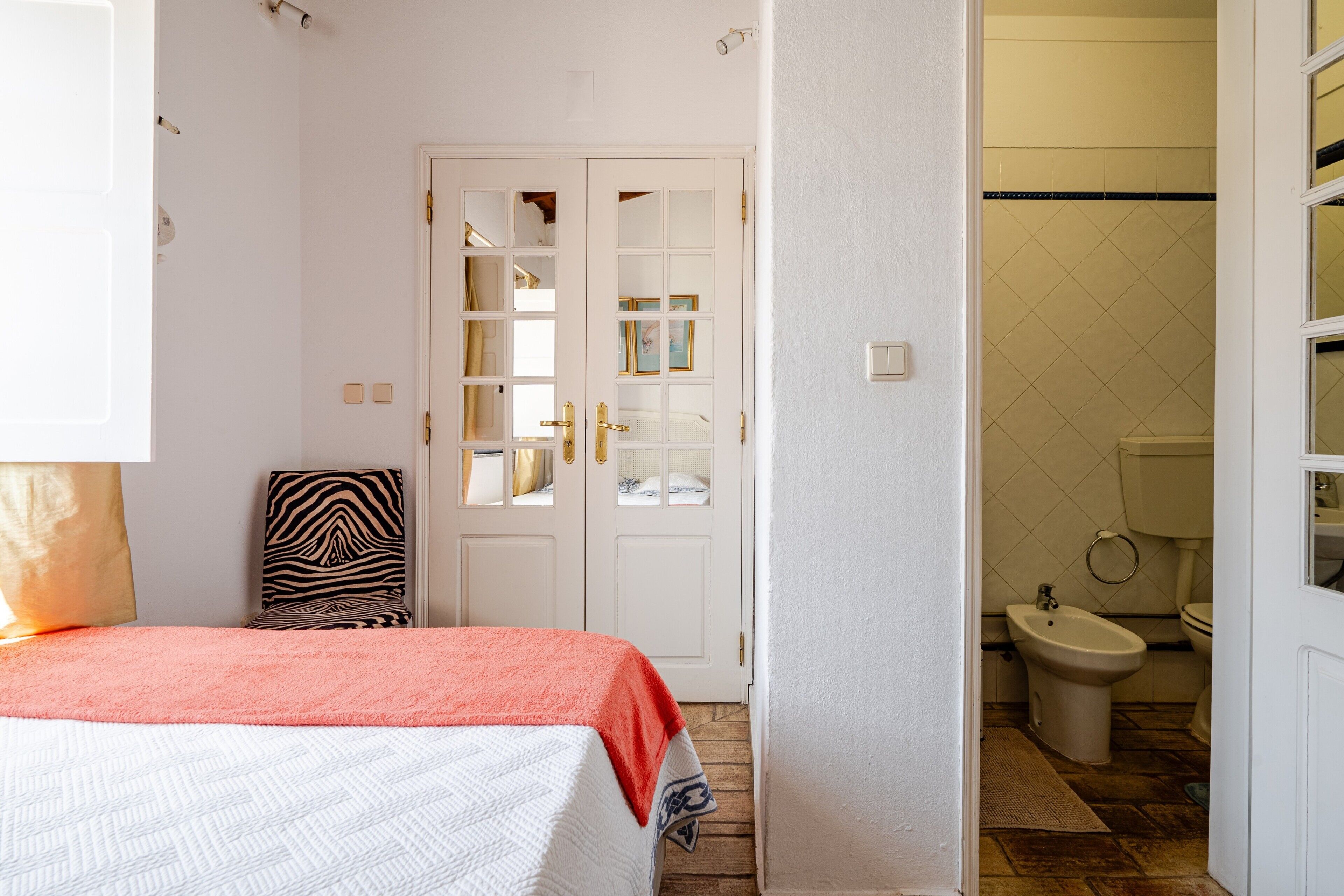 1 Schlafzimmer, Bügeleisen/Bügelbrett, kostenloses WLAN, Bettwäsche