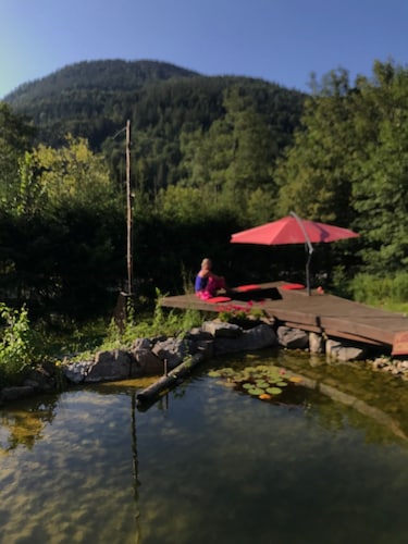 Bayern Schliersee Ferienwohnungen Forsthaus Krämer Wald Berg und See Urlaub