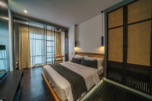 3 habitaciones, tabla de planchar con plancha y acceso a internet