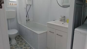 Towels, soap, toilet paper