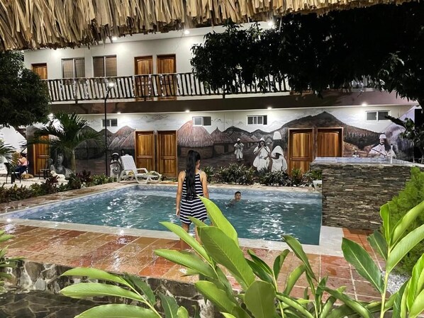 Exterior - arhuacos hostal (Santa Marta)