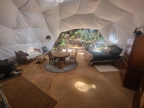 Interior - Fieldbrook Gnome Dome (McKinleyville)