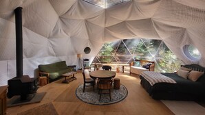 Interior - Fieldbrook Gnome Dome (McKinleyville)