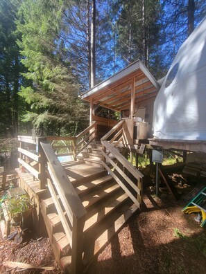 Property grounds - Fieldbrook Gnome Dome (McKinleyville)