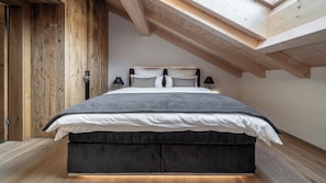 2 bedrooms, in-room safe, free WiFi, bed sheets - Luxurious alpine chalet at Hirschbach (Lenggries)