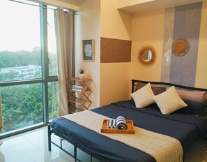 1 bedroom, WiFi, bed sheets