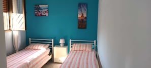 2 bedrooms, iron/ironing board, travel crib, free WiFi