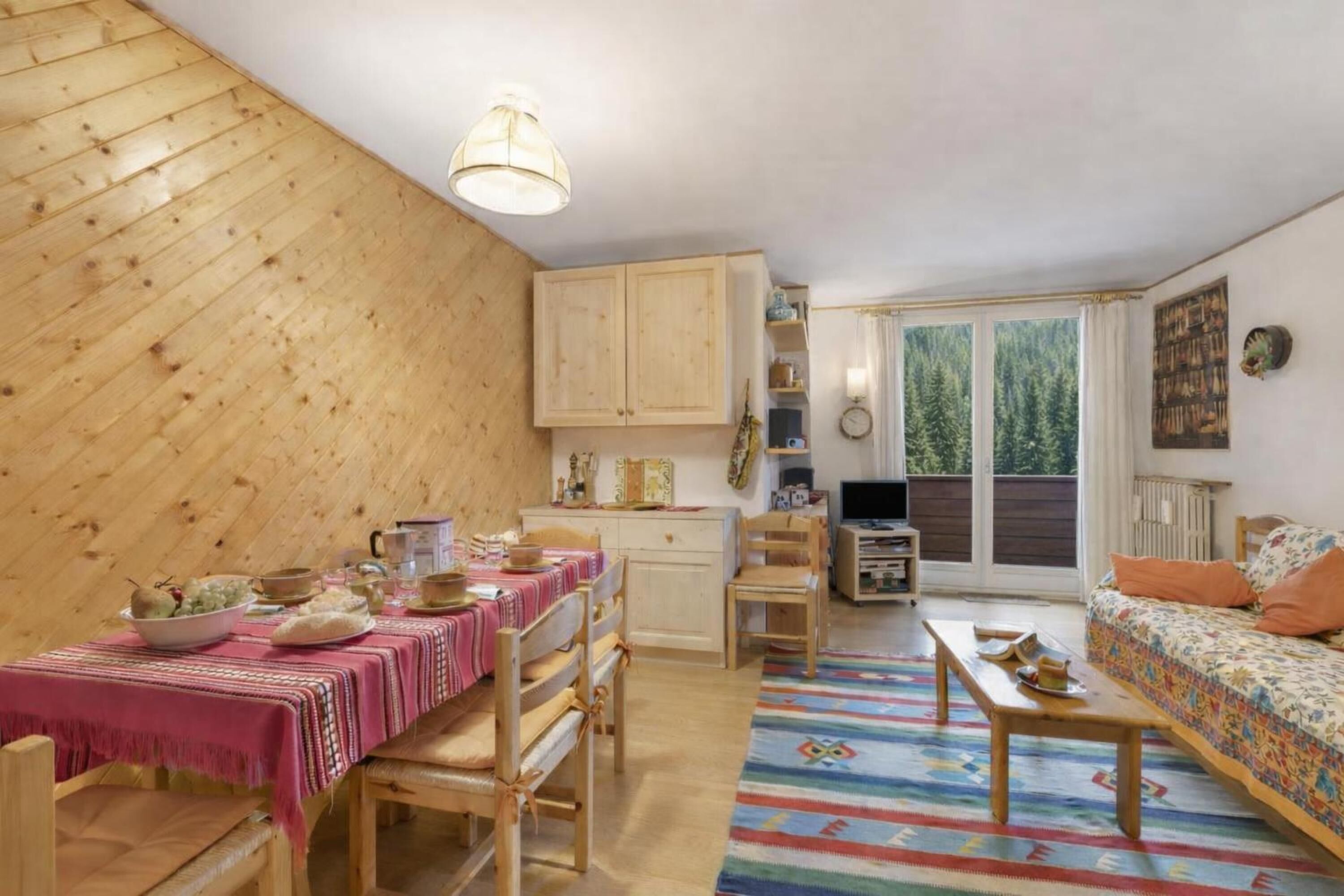 Living and dining room