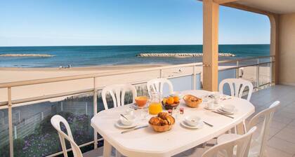 2 Rooms Mezzanine 6 People Sea View PMR
